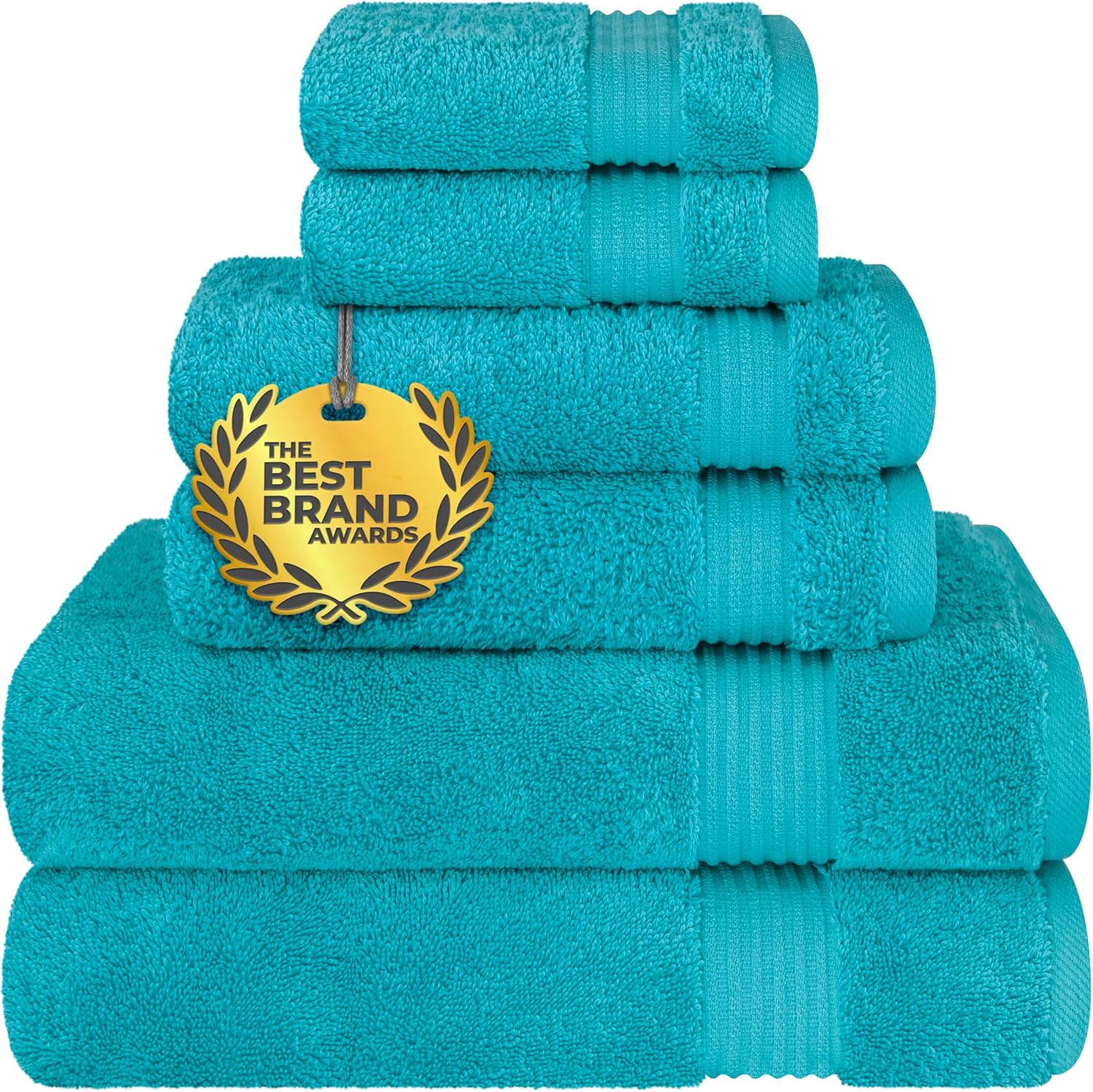 Detalle de Cotton Paradise 6 Piece Towel Set 100% Cotton