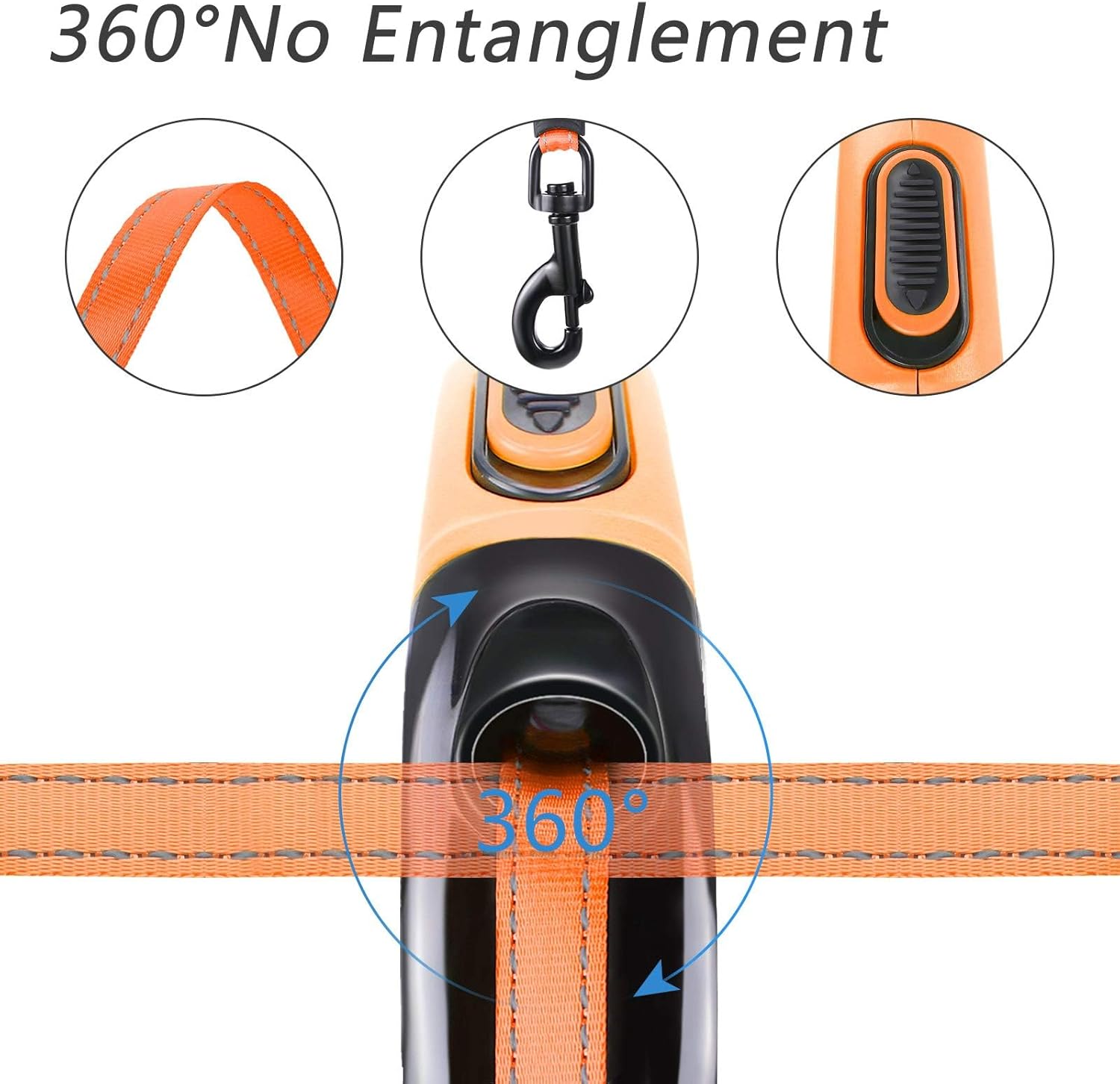 Thumbnail 3 de Hurluksi Retractable Dog Lead 5M 16ft