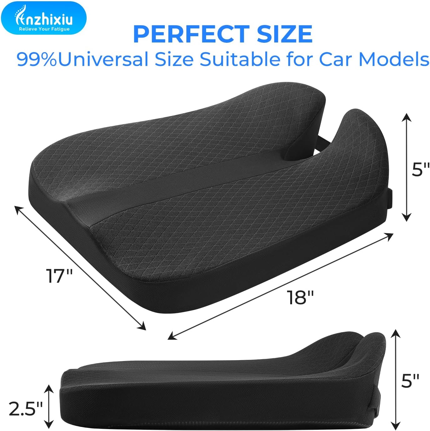 Thumbnail 5 de anzhixiu Heightening Truck Seat Cushion for Drivers