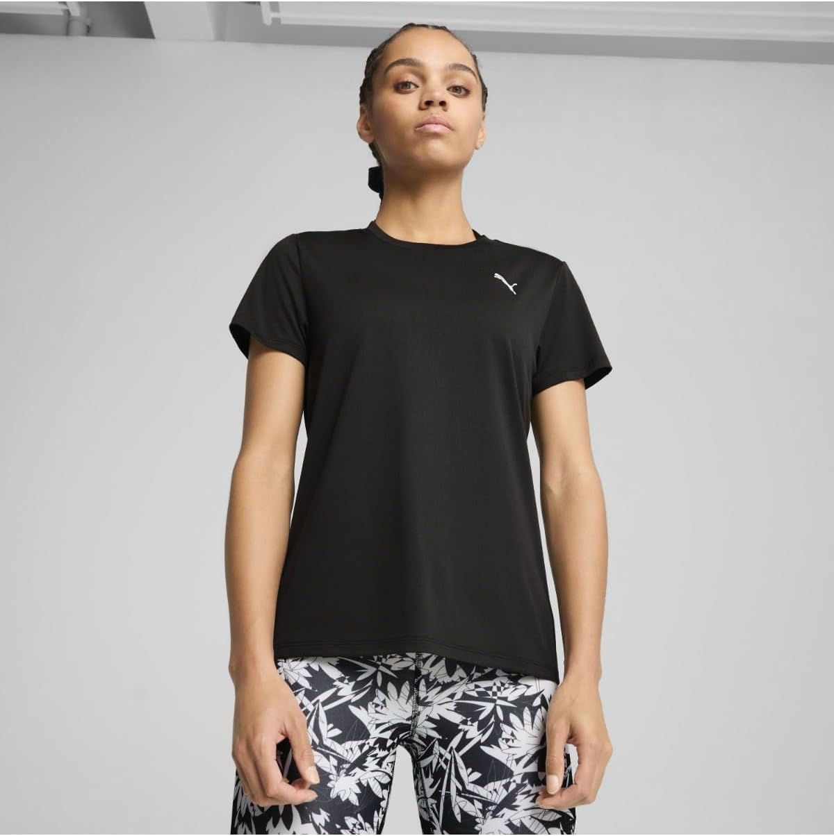 Detalle de T-shirt PUMA W Tad Essential Crew Tee (lot de 1) : le basique sportif confortable