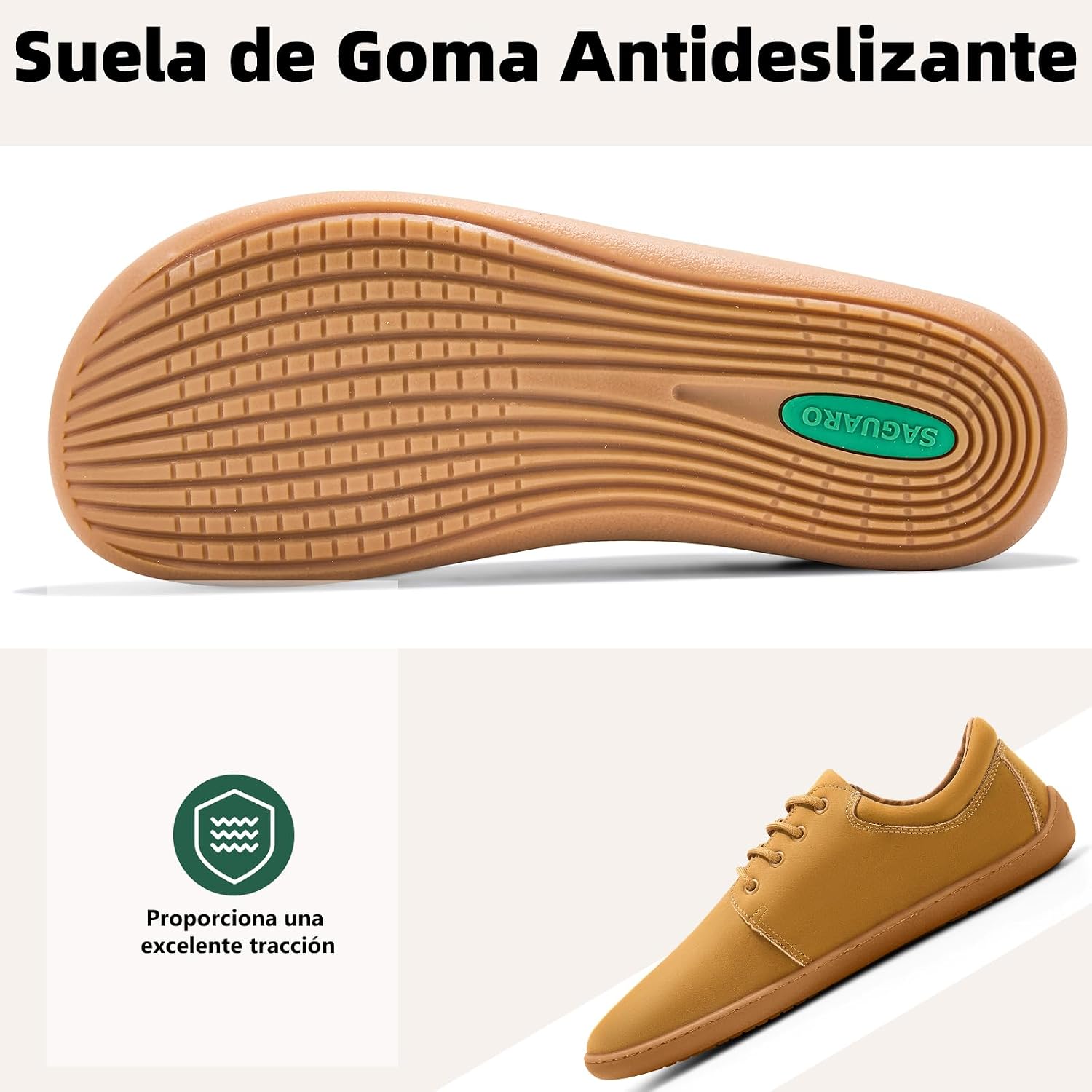 Detalle 2 de SAGUARO Noble II zapatillas barefoot 5 mm