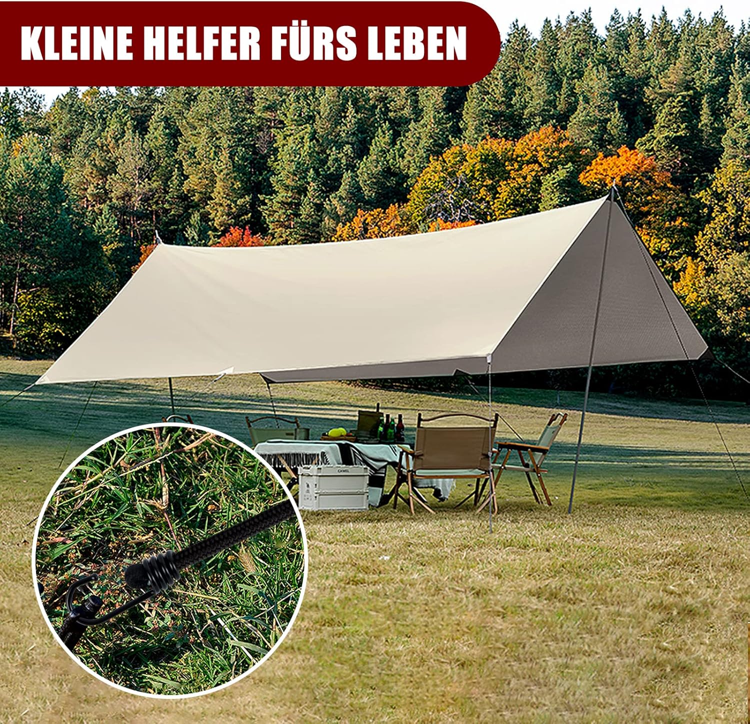 Thumbnail 5 de TaoTazon Spanngummi mit Haken 60 cm – Extra stark, vielseitig und zuverlässig