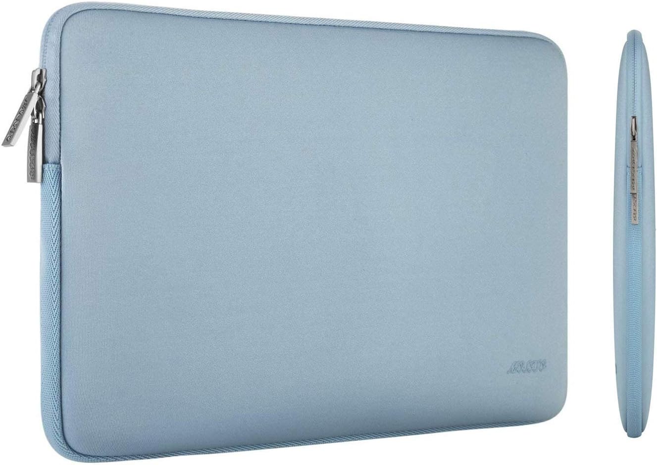Thumbnail 6 de MOSISO 13.3 inch Laptop Case with Small Pouch – Airy Blue Neoprene Sleeve