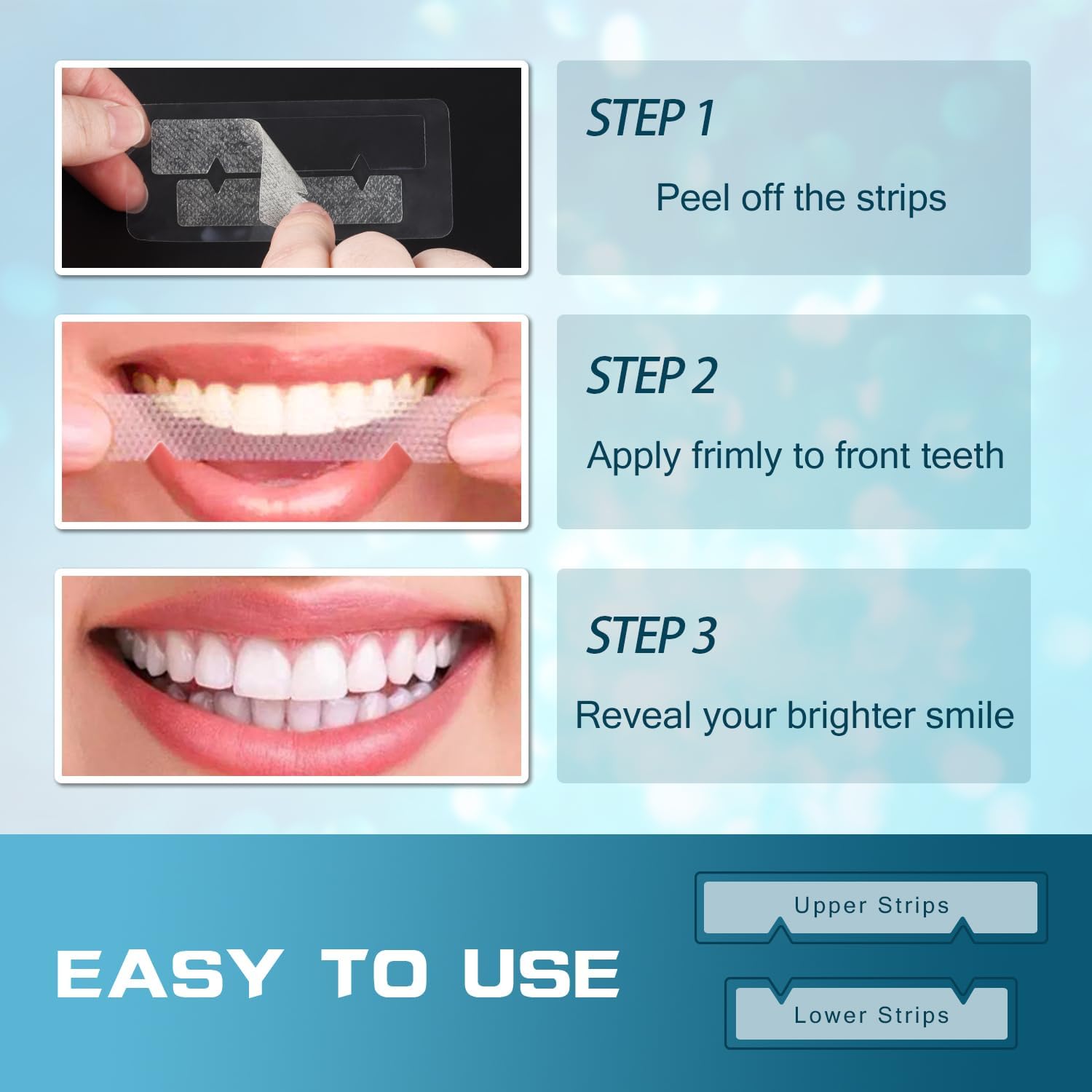 Thumbnail 5 de Pdoo Whitening Strips 14 Anwendungen