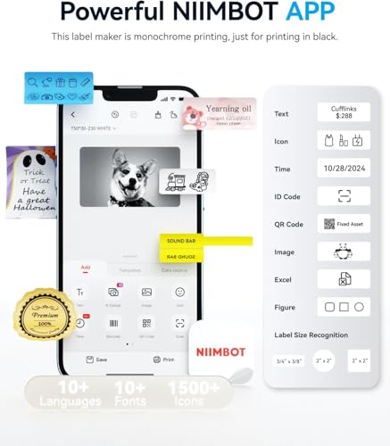Thumbnail 4 de NIIMBOT B1 Etiquetadora con Etiquetas Autoadhesivas 💧