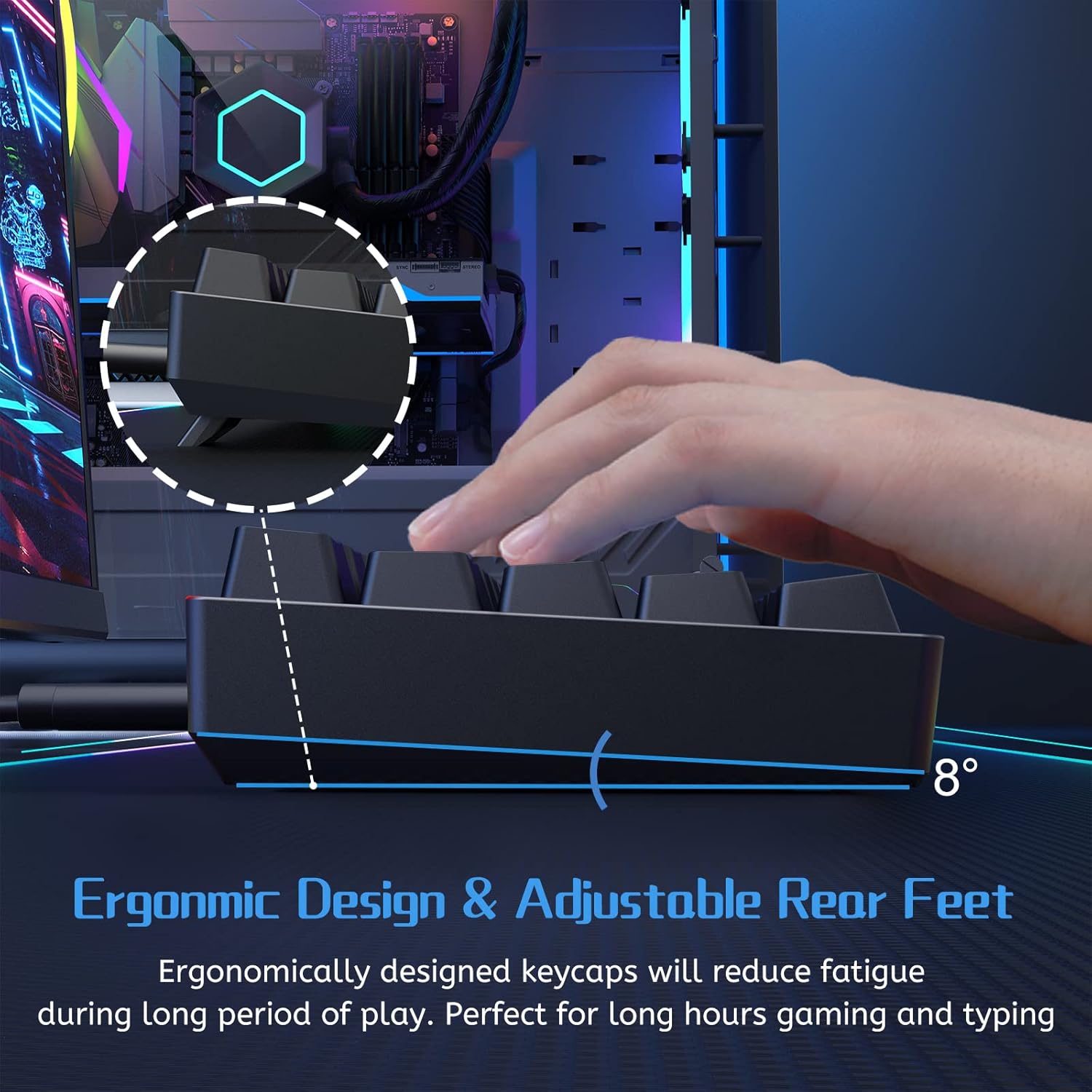 Thumbnail 4 de Dierya DK61se tastiera meccanica 60% ⌨