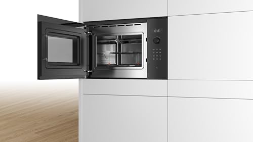 Detalle de Bosch BEL554MB0: Microondas Integrable de 25 L con Grill y 8 Programas Automáticos