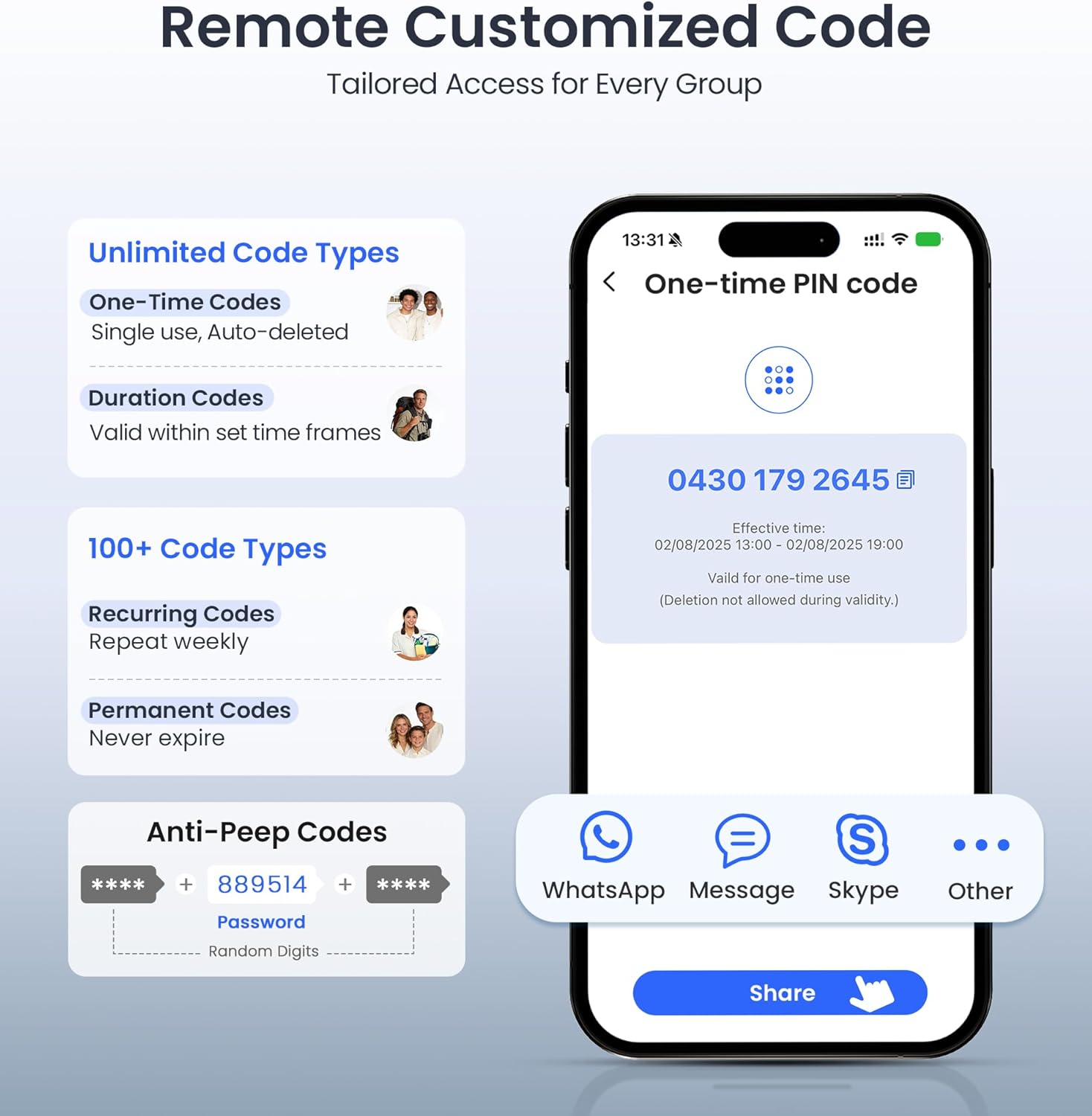 Thumbnail 6 de Veise Wi-Fi smart lock VE027