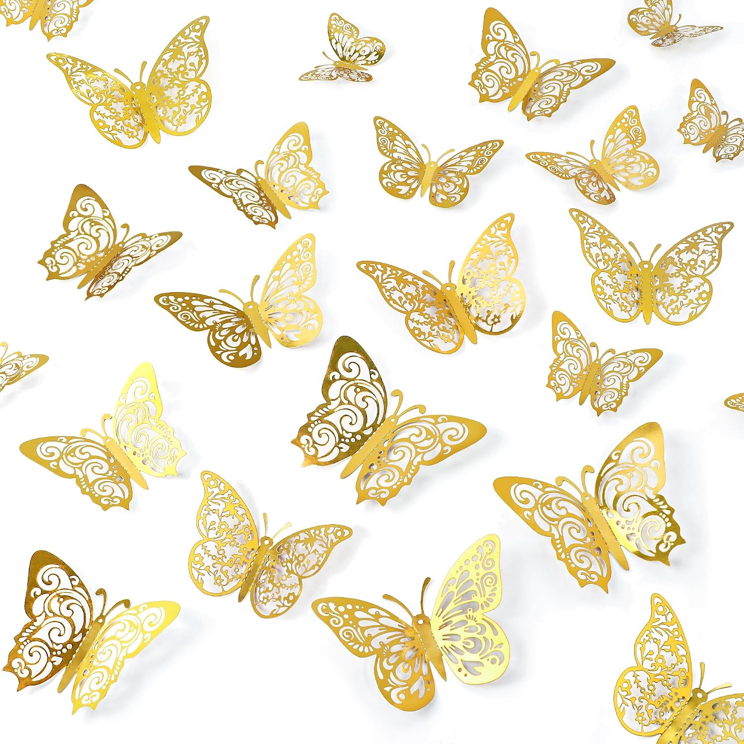 Thumbnail 6 de Butterfly Wall Decor, 3 Sizes