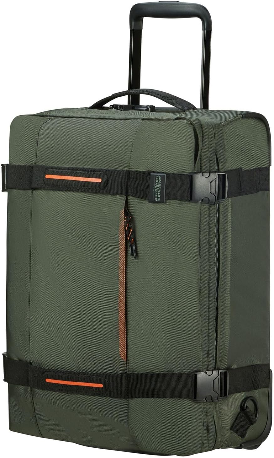 Detalle 2 de American Tourister Urban Track 2-wheel travel bag/backpack (S, 55 cm, 45.5 L) in Dark Khaki