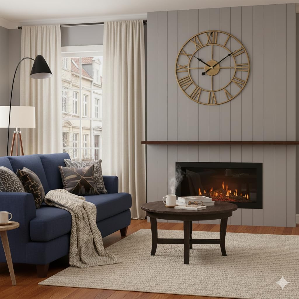 Thumbnail 5 de GUDEMAY Horloge Murale 50 cm