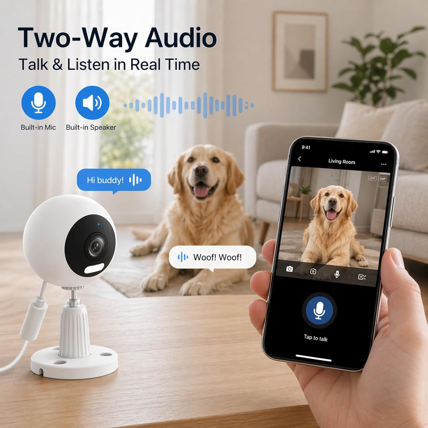 Thumbnail 4 de GUOANVISION 3MP Indoor Security Camera