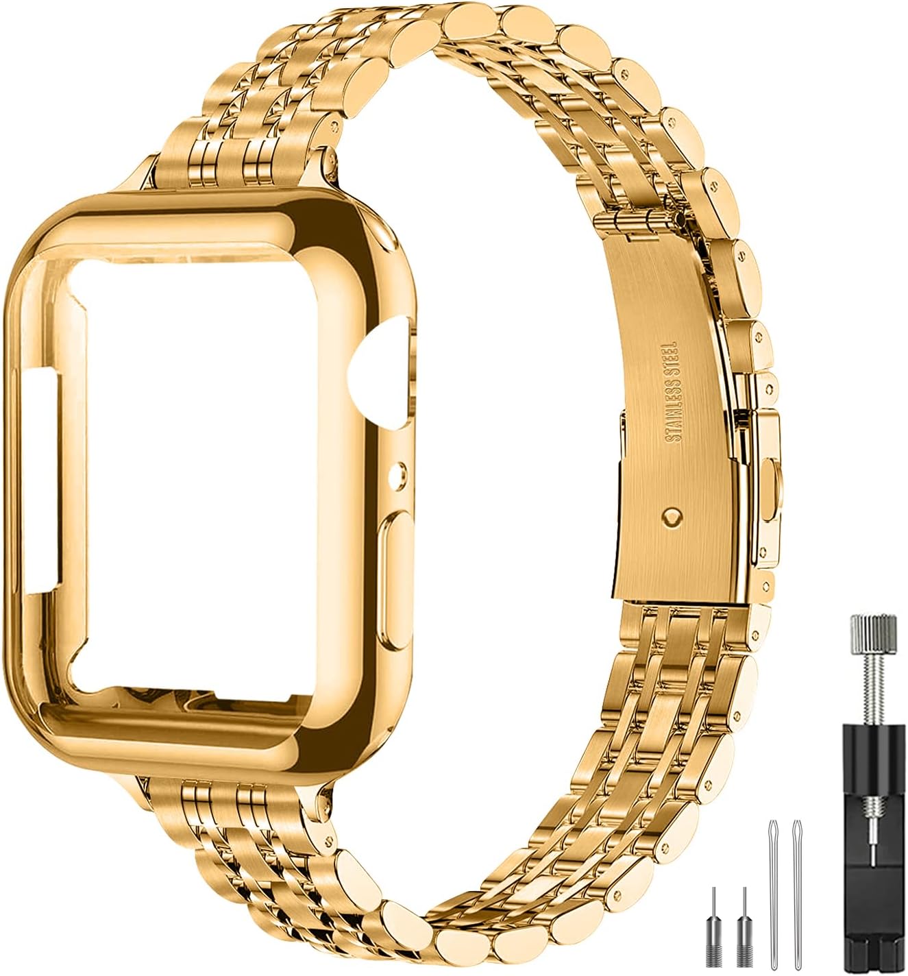 Detalle 2 de QUNDAXI Slim Watch Band for Apple Watch 41mm