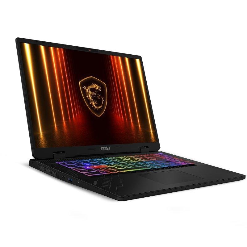Detalle de MSI Crosshair 17 HX AI D2XWGKG-064XESNN: Portátil gaming extremo con RTX 5070 y Core Ultra 9