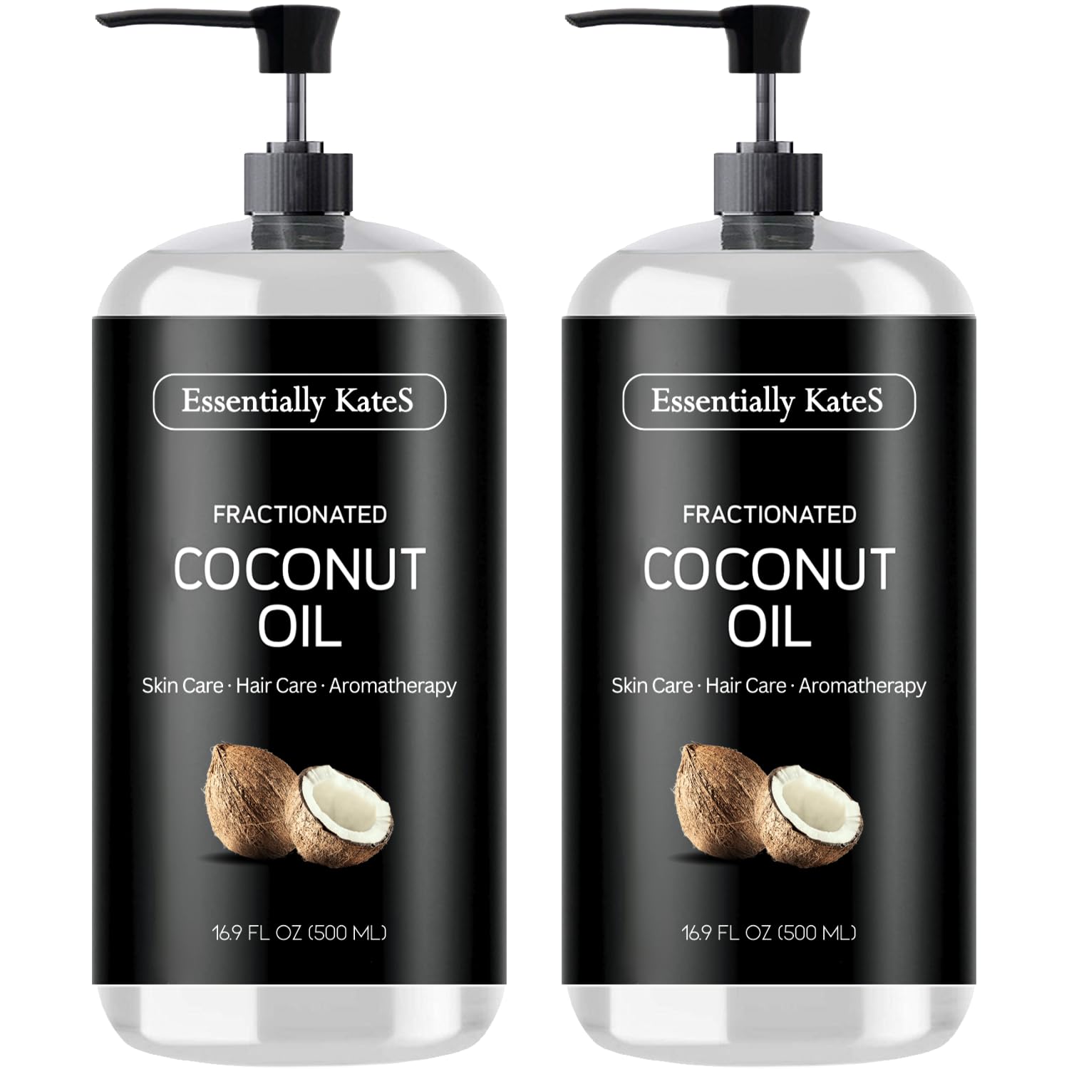 Thumbnail 4 de Essentially KateS Fractionated Coconut Oil (Body & Hair Carrier Oil) — No Scent, 16.9 fl oz (500 mL)