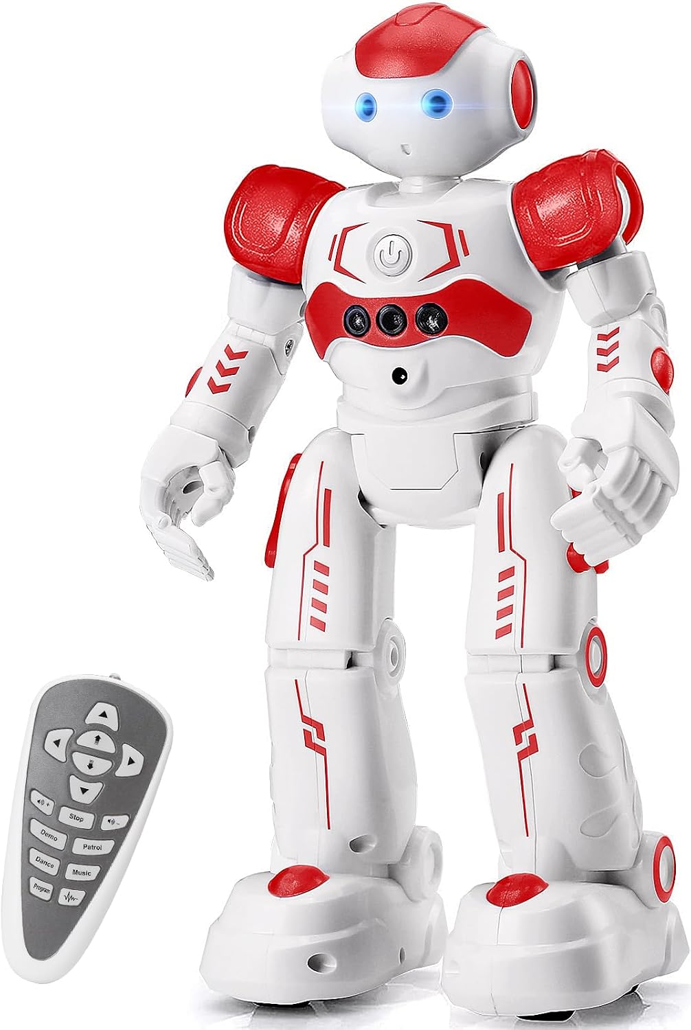Detalle de KingsDragon 917 RC Robot Toy with Gesture Control and Programmable Actions