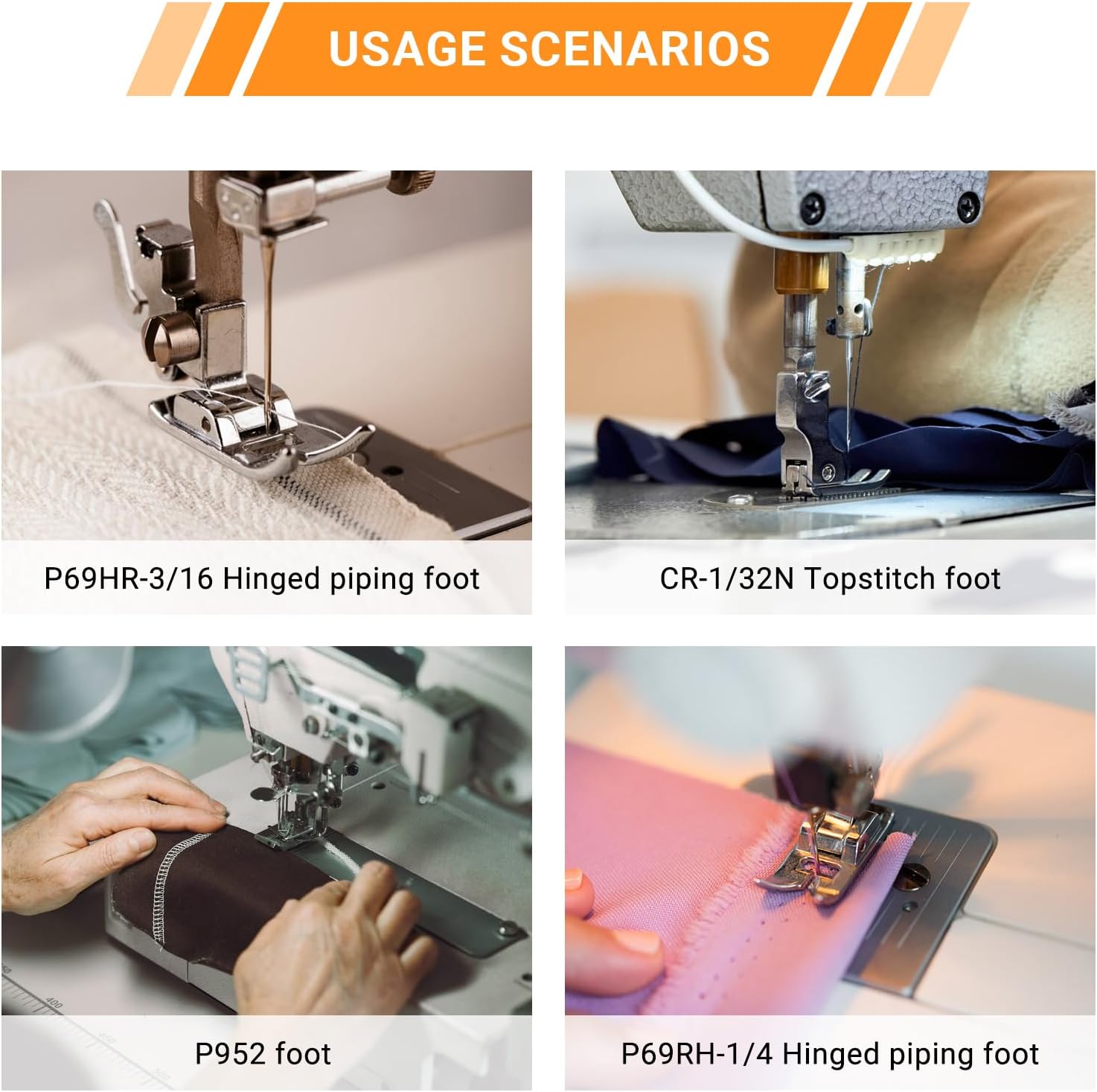 Thumbnail 2 de Pieds presseurs Juki pour machines DDL-5550 8500 8700 9000 ⚙