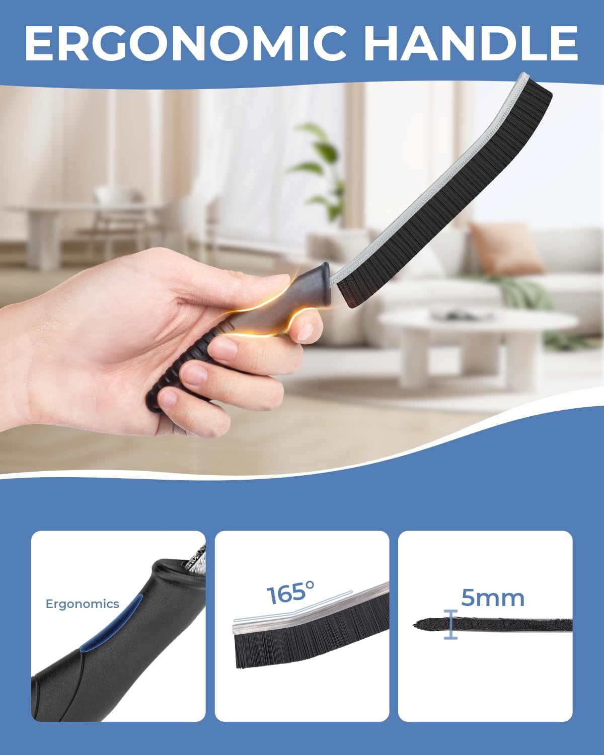 Thumbnail 5 de Cleangor Crevice Cleaning Brush for Grout 🧽