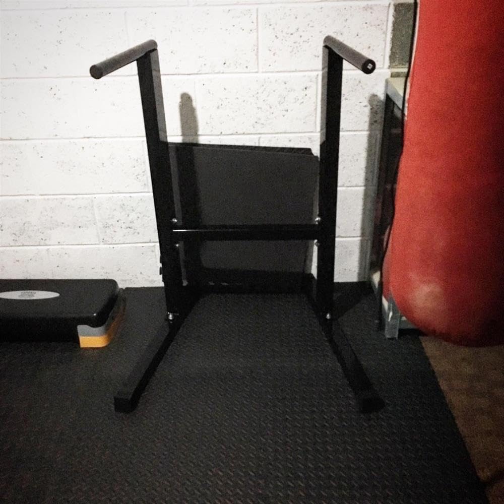 Thumbnail 1 de Yaheetech Dip Bars Dip Station: Freestanding Home Gym for Upper-Body Strength