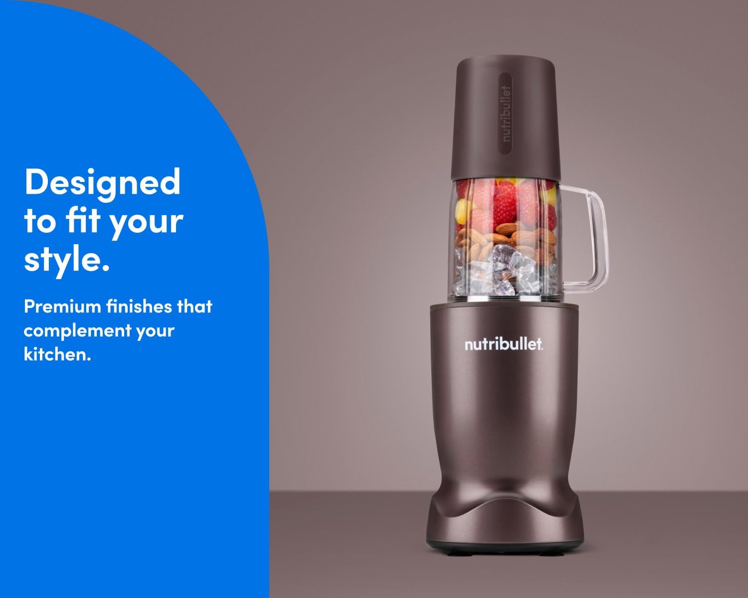 Detalle de NutriBullet Turbo Tumbler Edition NB30400CBC Personal Blender, 1000 W