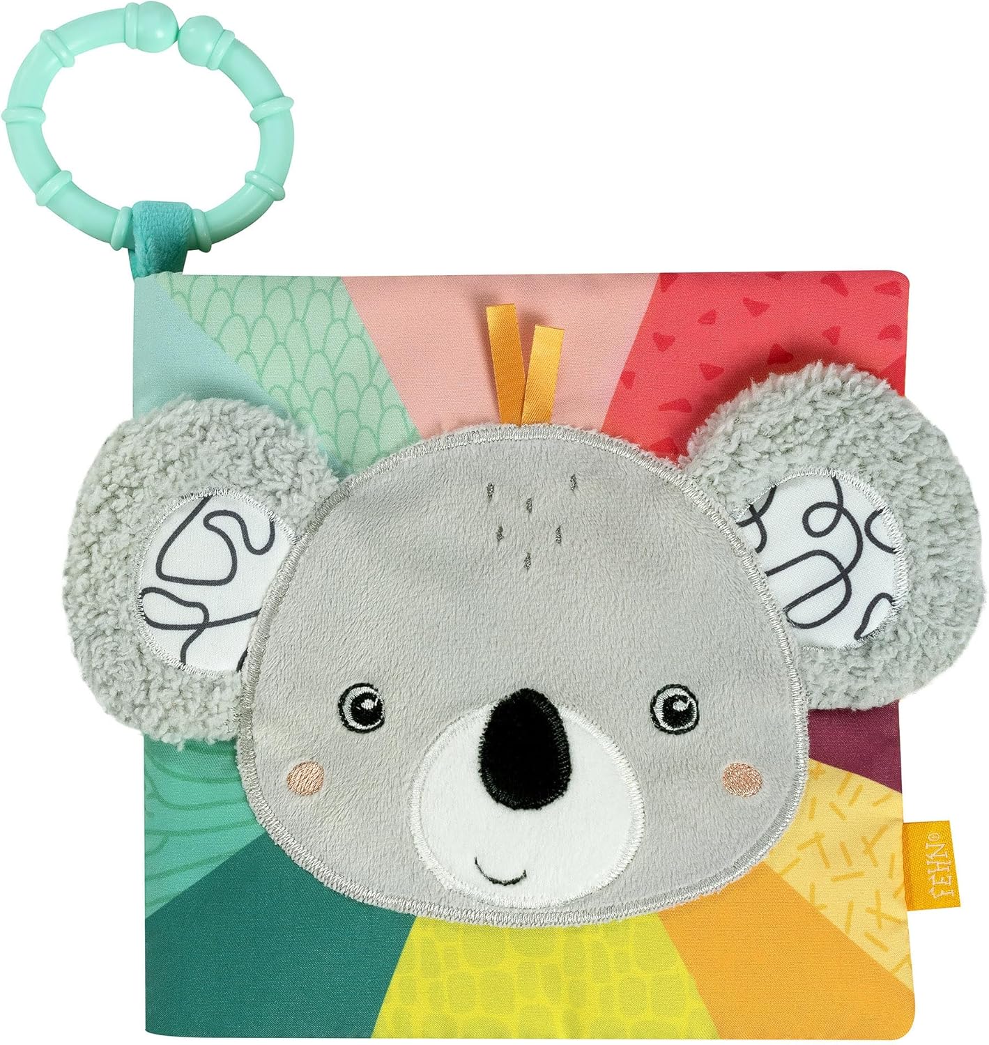Detalle de Fehn Livre en tissu Koala – éveil sensoriel et jeu doux pour bébé