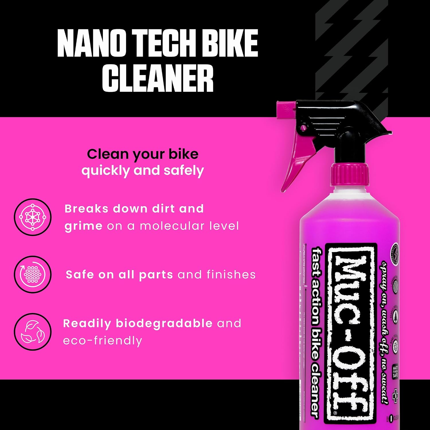 Thumbnail 1 de Muc-Off Nano Tech Bike Cleaner, 1L