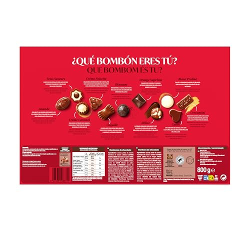 Thumbnail 1 de Nestlé Caja Roja: bombones de chocolate con leche en estuche 800 g