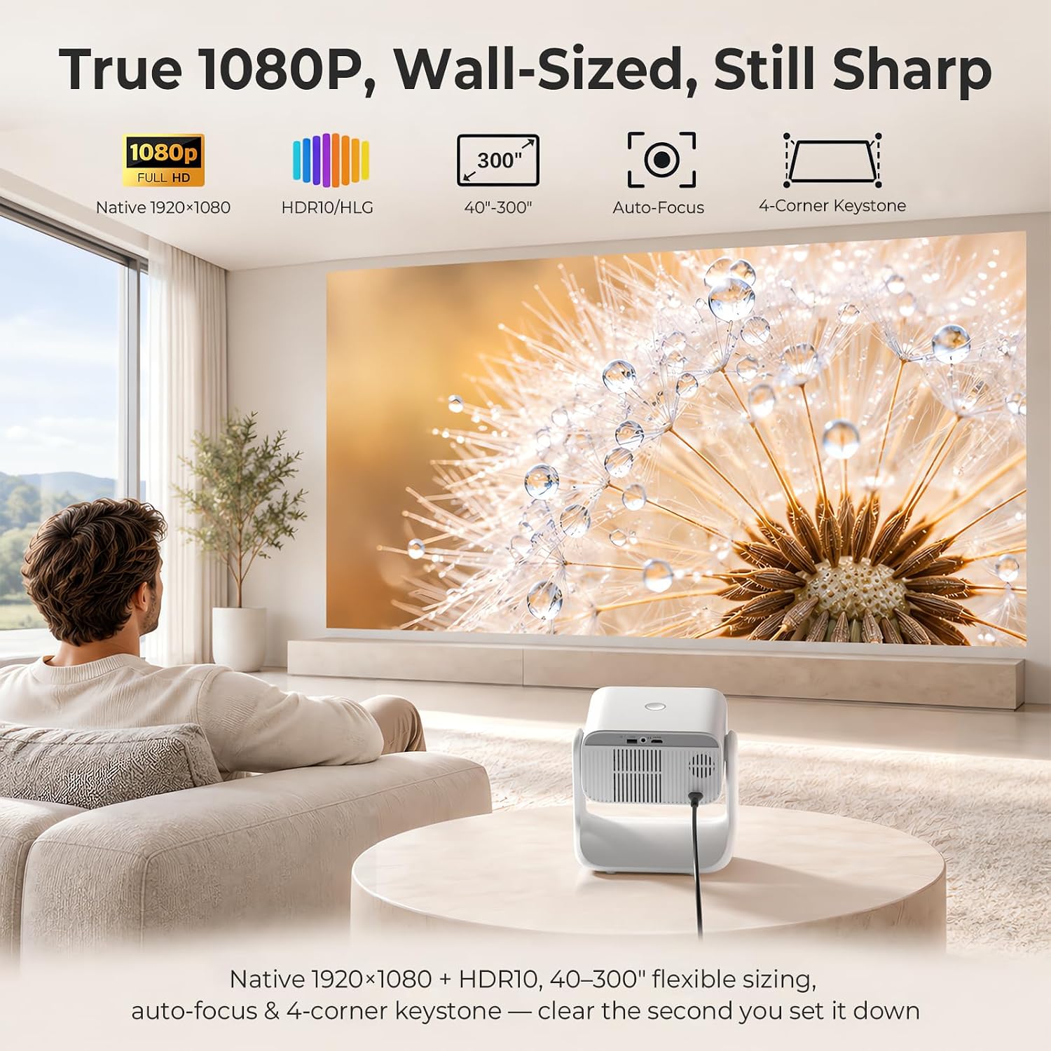 Detalle de VOPLLS 4K Projector