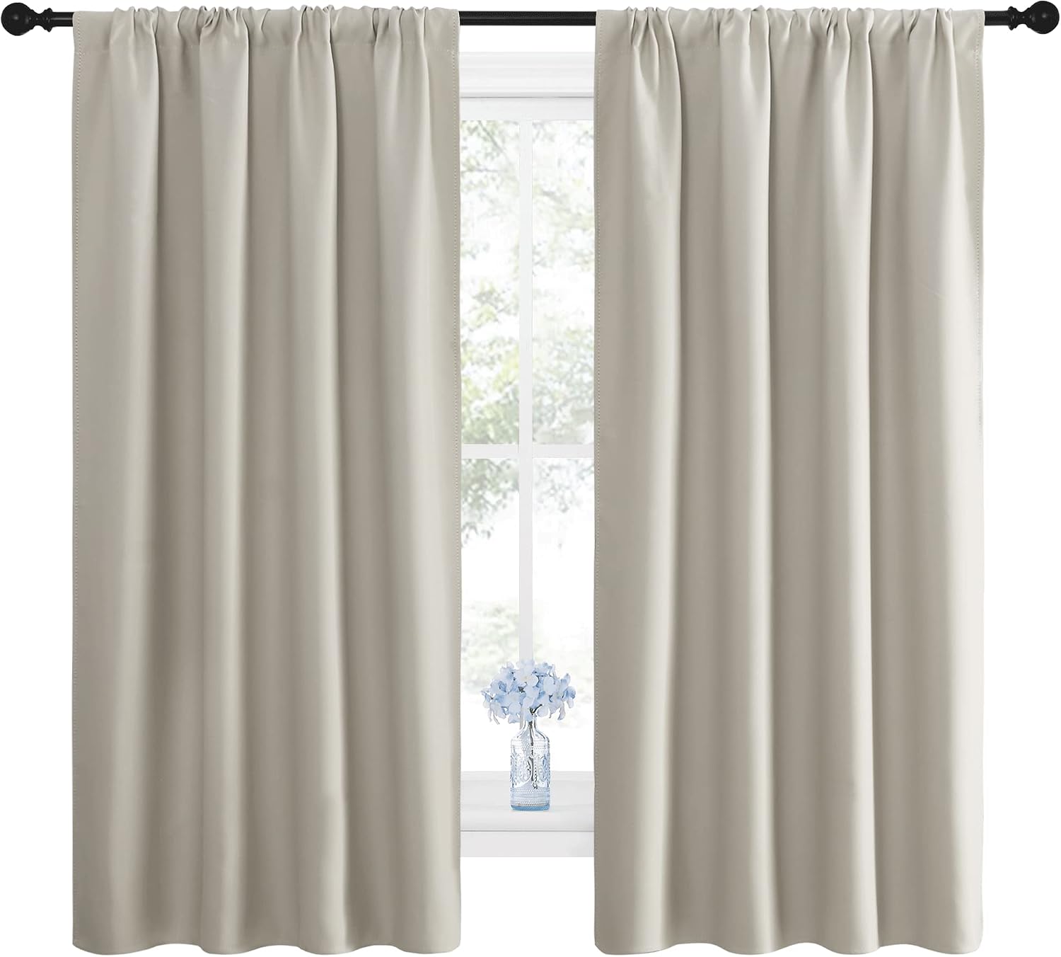 Thumbnail 1 de NICETOWN Blackout Curtains, 42 x 63 Inches