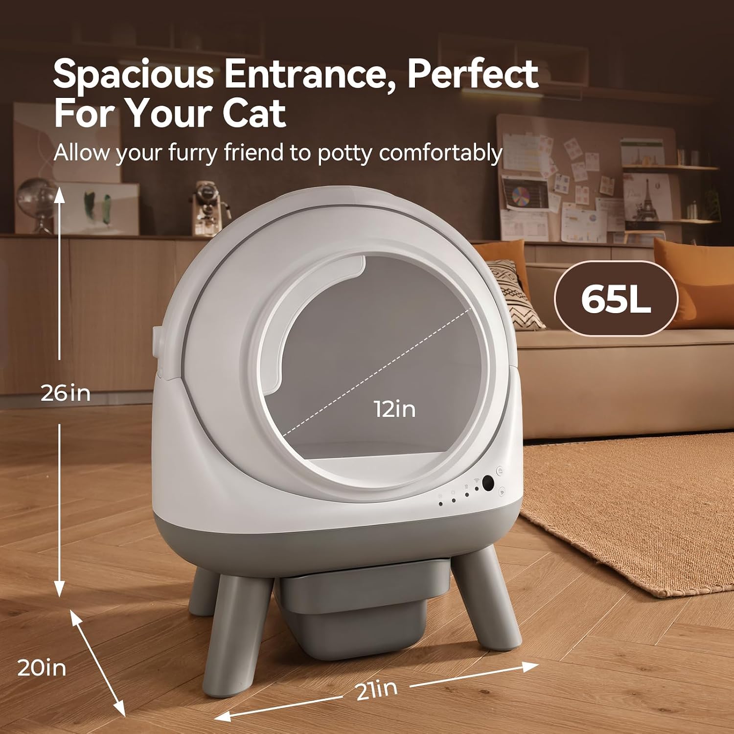 Detalle de ZHMZ Automatic Litter Box G1