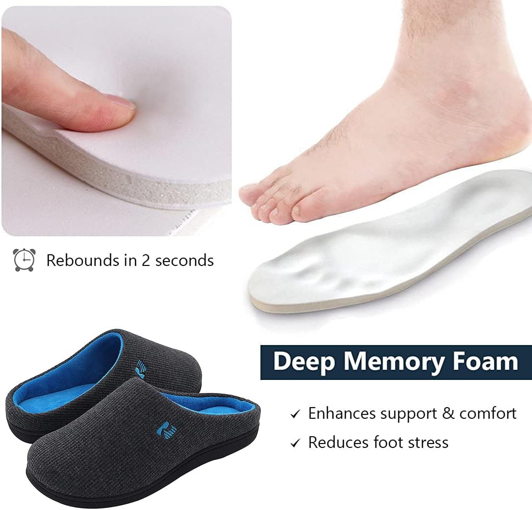 Thumbnail 4 de RockDove Men's Original Two-Tone Memory Foam Slipper 👞