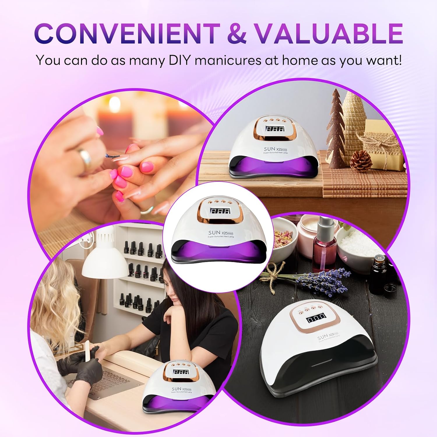 Thumbnail 5 de Timpou 380W UV LED Nail Lamp — 81 LEDs 💅