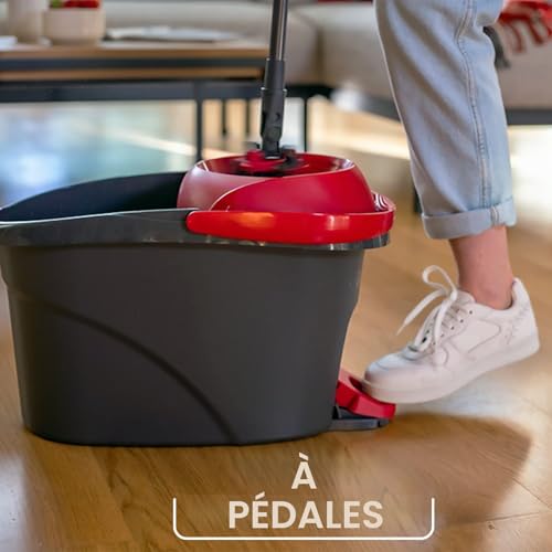 Thumbnail 2 de Vileda Ultramax Turbo: Balai plat innovant avec seau essoreur et microfibre 80%