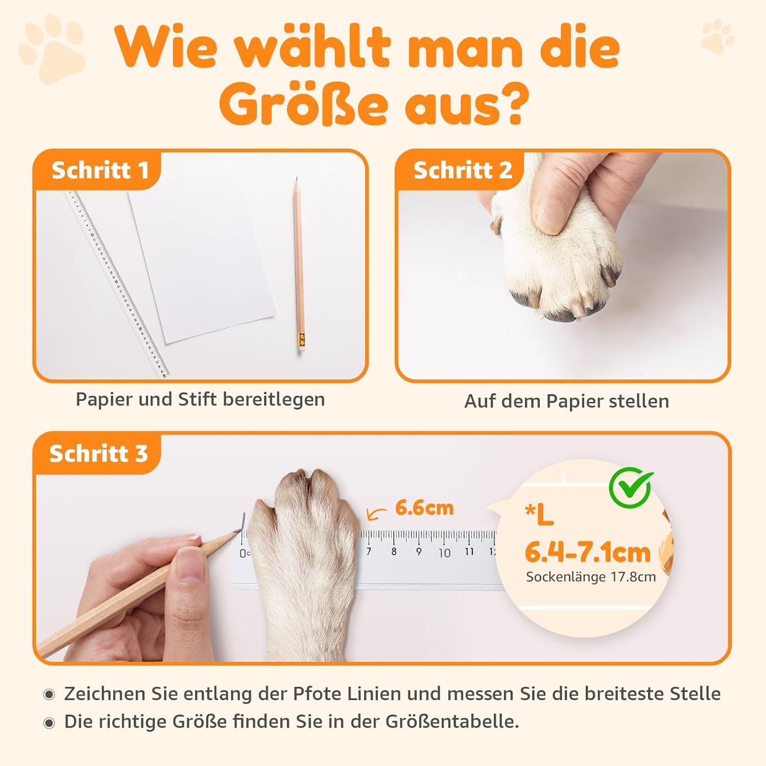 Thumbnail 5 de PICK FOR LIFE Hundesocken Anti-Rutsch L Grau