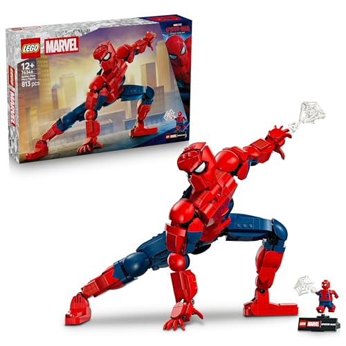 Detalle de LEGO Marvel Spider-Man 76346: Action Figure da Collezione con Minifigure e Accessori per Decorazione e Gioco