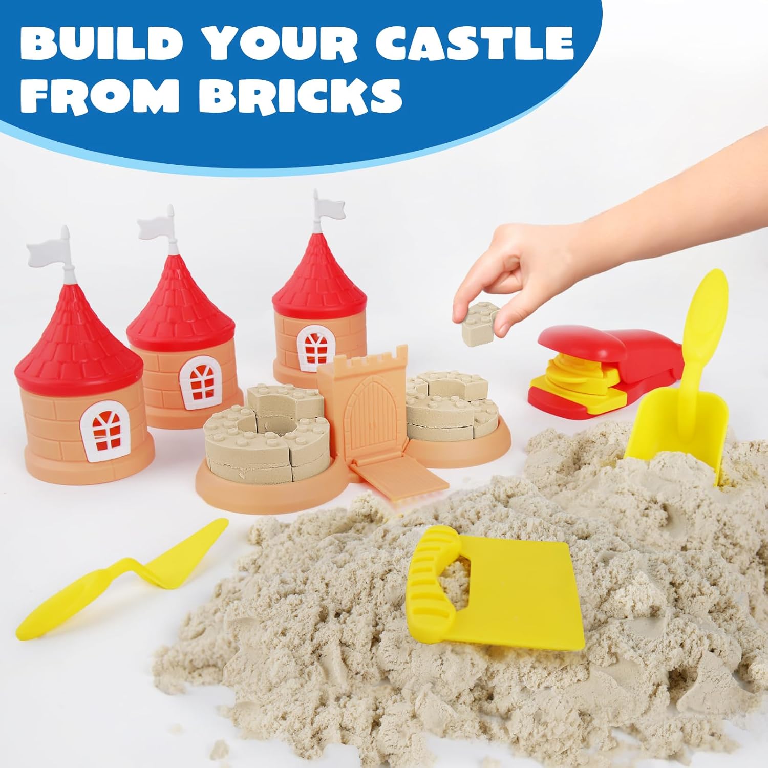 Detalle 2 de CICIPLAY Play Sand Set 1.7 lb mouldable sand