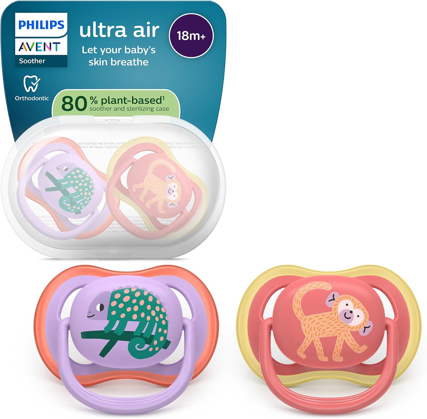 Thumbnail 6 de Philips Avent Sucettes Ultra Air 18m+ SCF349/56
