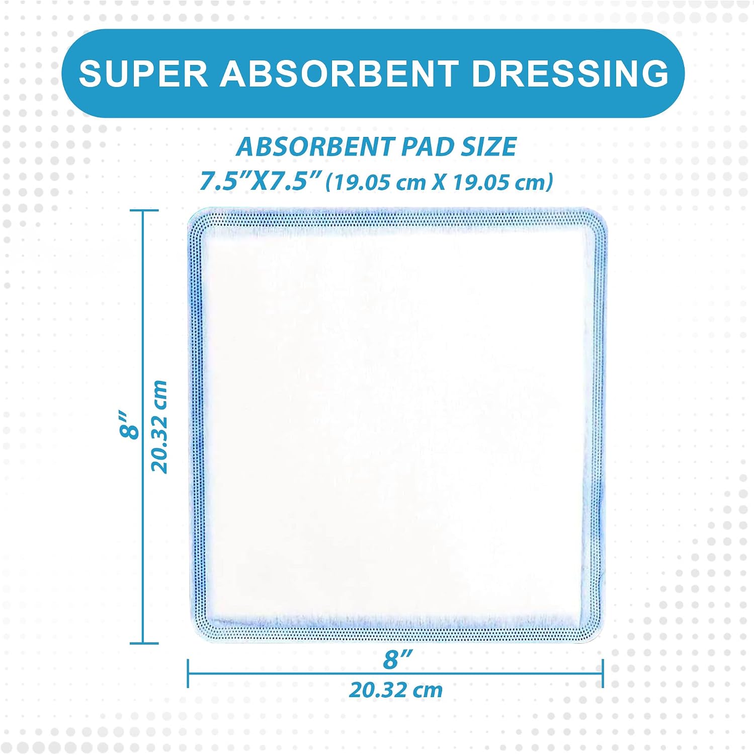 Detalle 2 de MedVance Wound Dressing, 8" x 8