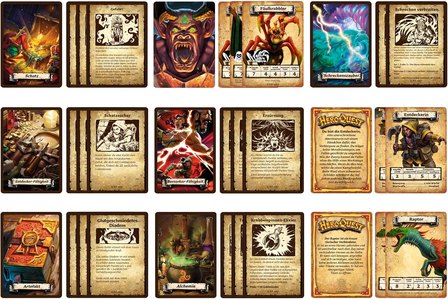 Detalle 2 de HeroQuest Der Dschungel von Delthrak Abenteuerpack