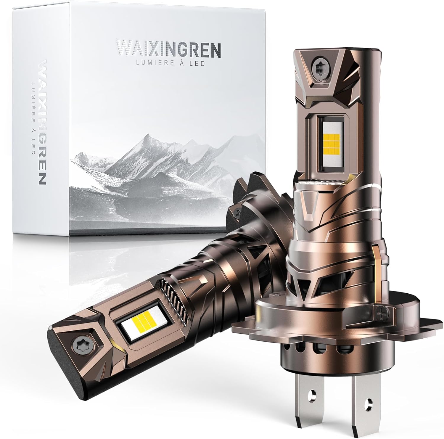 Detalle de WAIXINGREN Ampoule H7 LED 32000LM 100W