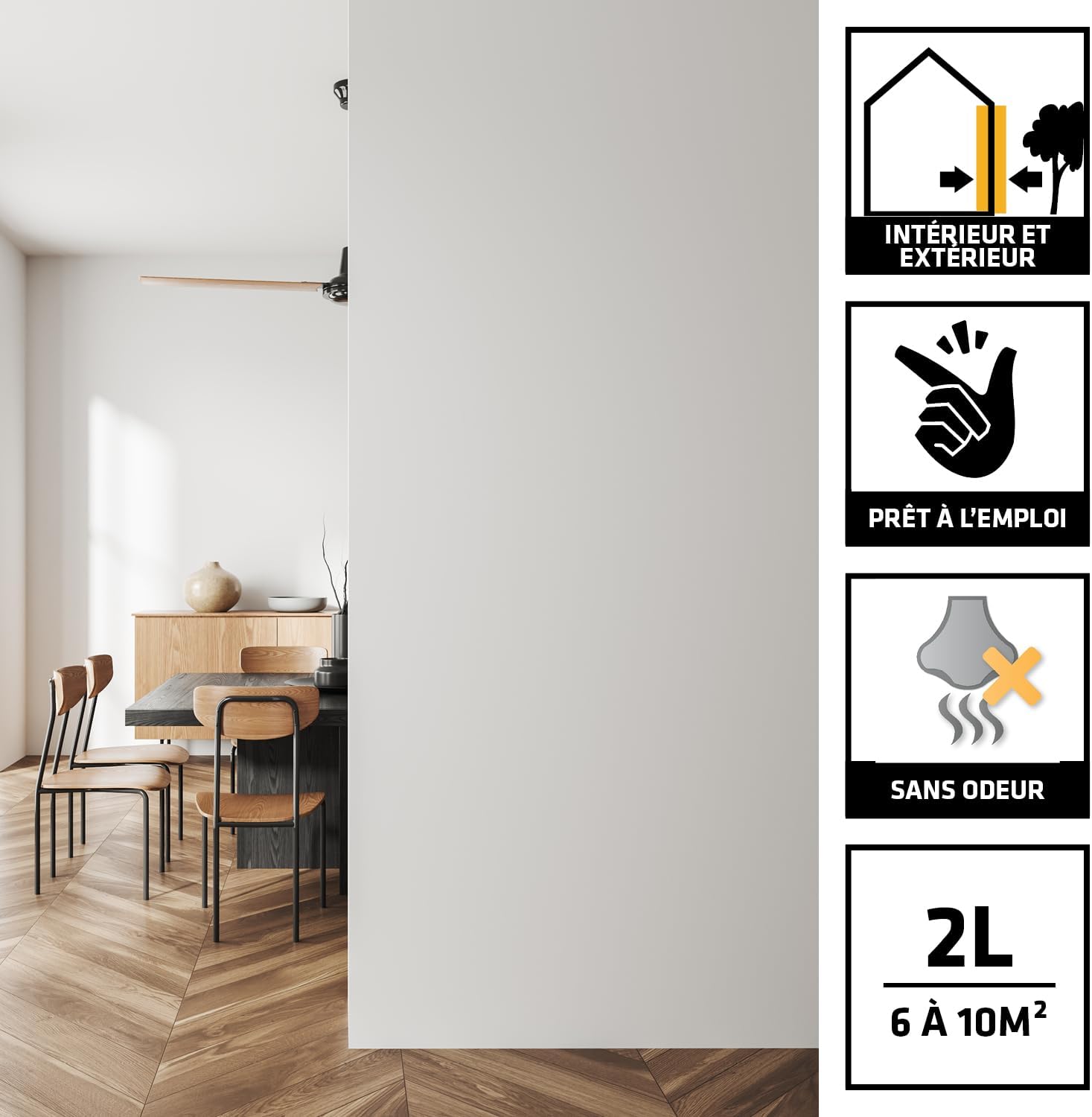 Thumbnail 2 de Sika Imper Mur : Résine pour murs intérieurs humides – 2 L