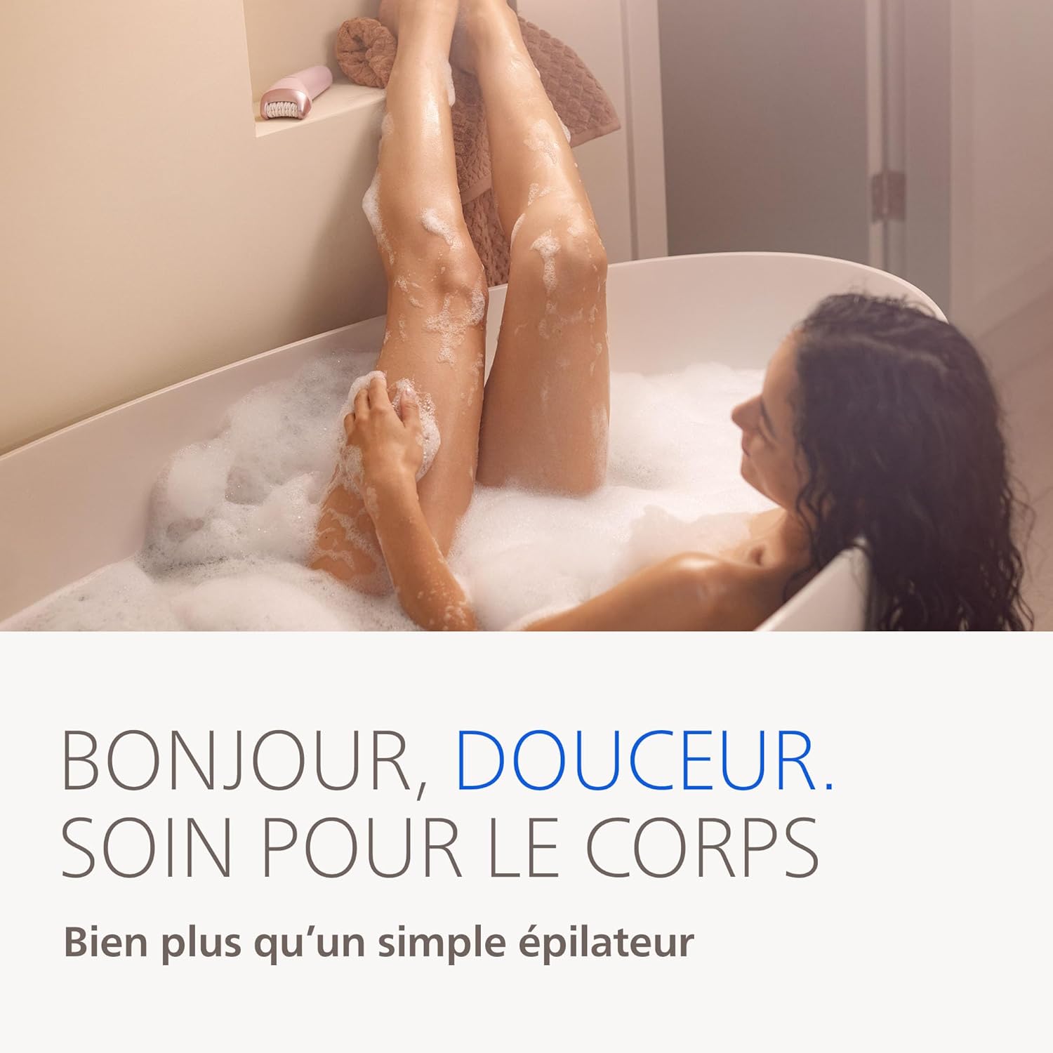 Thumbnail 4 de Philips Épilateur série 9000 sans fil BRE719/00 : épilation efficace sur peau sèche ou humide