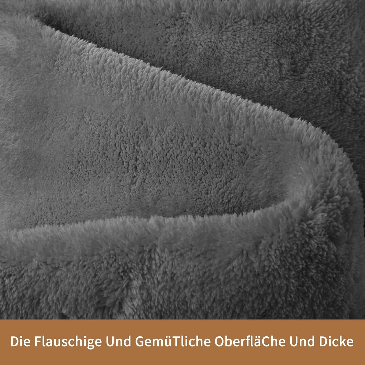 Thumbnail 4 de Sour Lemon Kurzflor Teppich 300 x 425 cm grau – waschbar, rutschhemmend für Wohnzimmer & Kinderzimmer