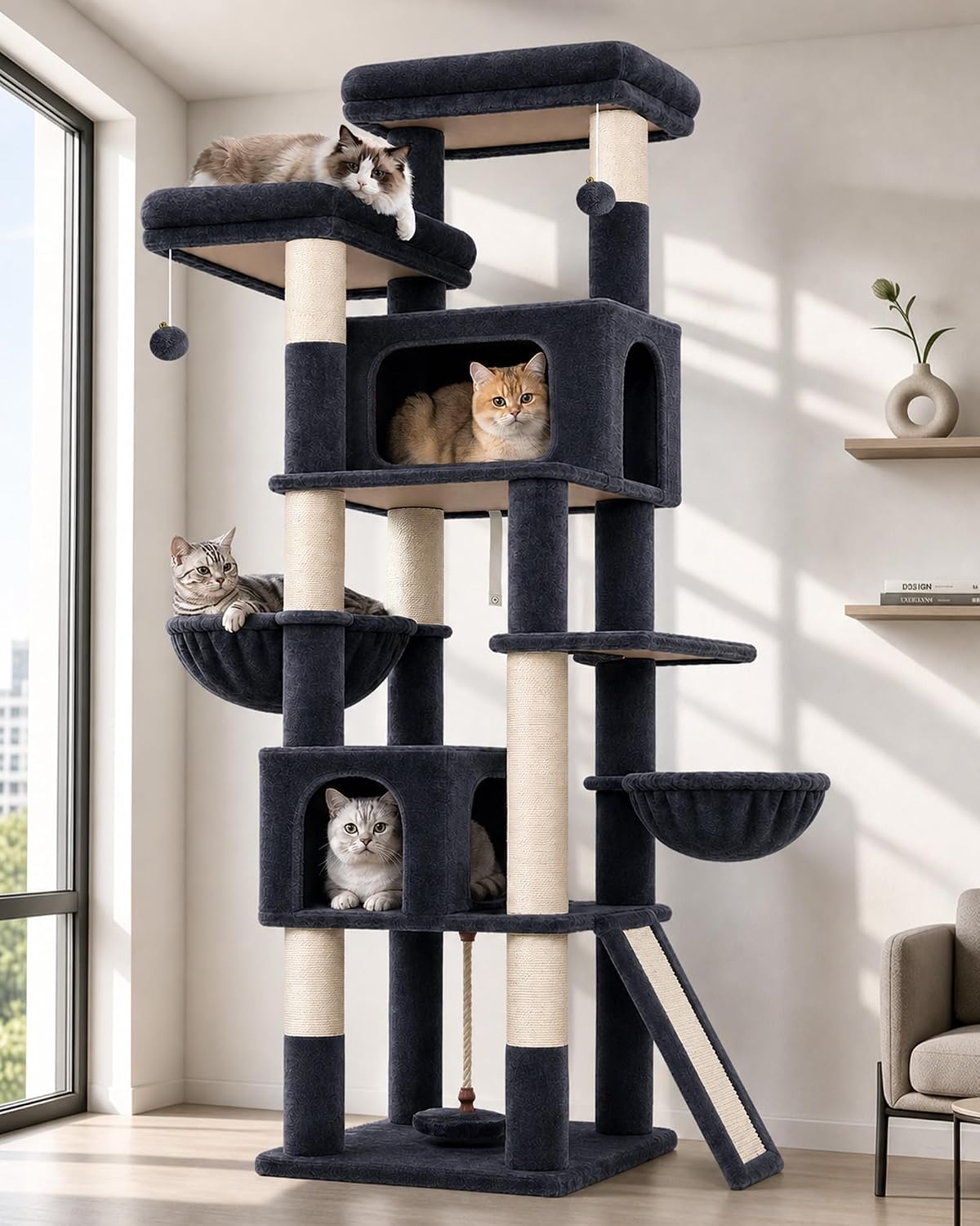 Detalle de Globlazer Cat Tree, 75-Inch
