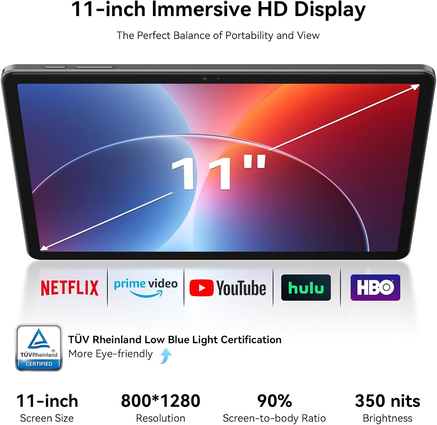 Thumbnail 4 de TABWEE Tablet 11 Inch Android 16