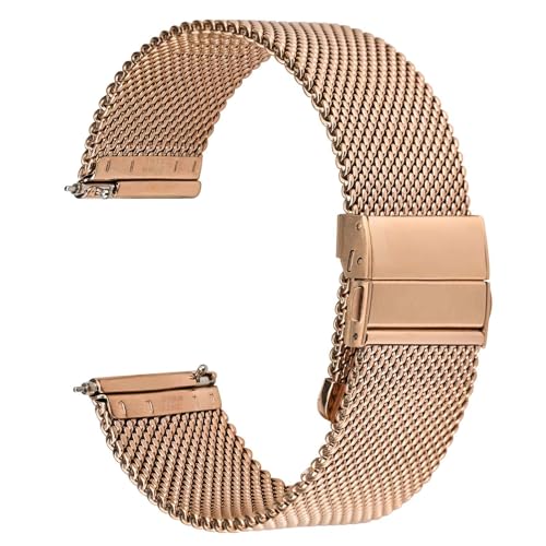 WOCCI 20mm Correa Reloj de Malla Metal ⌚