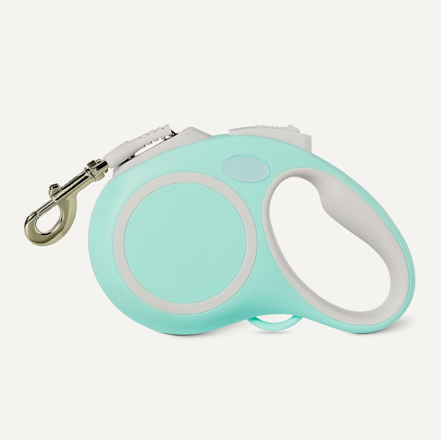 Detalle de Amazon Basics Retractable Dog Leash, Reflective with Ergonomic Handle, Large