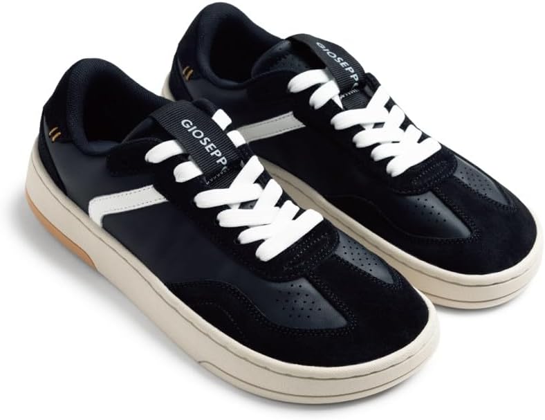 Detalle de GIOSEPPO Mixte Kano Basket – Chaussures barefoot en cuir, design espagnol