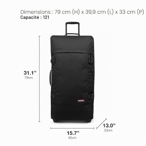 Detalle de Eastpak Tranverz L 121L — Valise grand format à roulettes Ultra Marine