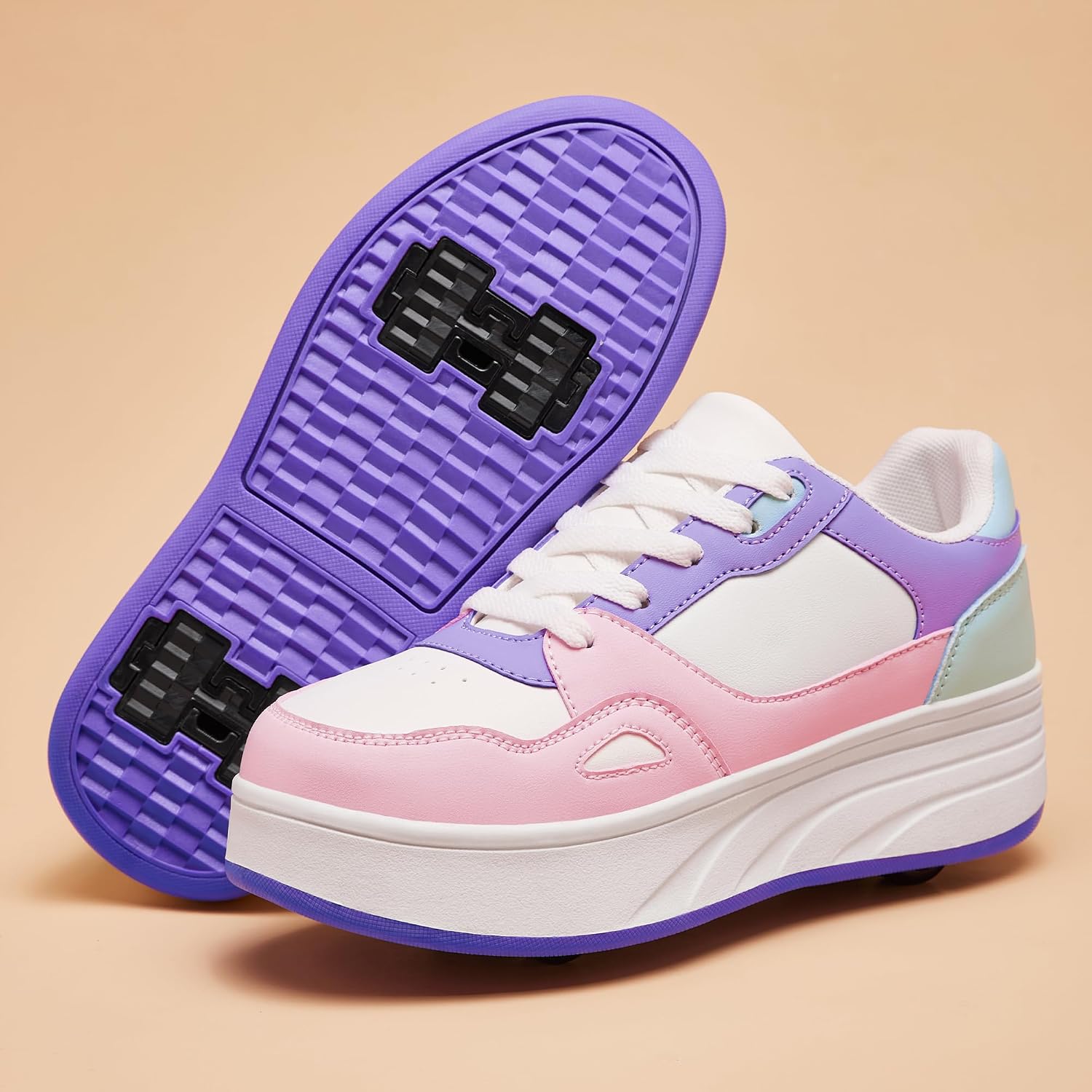 Thumbnail 6 de Roller Skate Sneaker Shoes with Detachable Wheels (2-in-1) for Kids